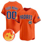 Custom San Diego Padres x Dragon Ball Orange Vapor Premier Limited Jersey - All Stitched Baseball Jersey