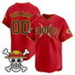 Custom San Diego Padres x One Piece Red Vapor Premier Limited Jersey - Stitched Baseball Jersey