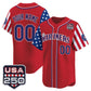 Custom Seattle Mariners  America 250 Edition Vapor Premier Limited Red Stitched Baseball Jersey