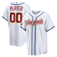 Custom Venezuela Baseball 2026 World Baseball Classic Home Pick-A-Player Jersey - White Baseball Jersey Puhics