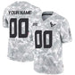 Custom H.Texans Active Player 2024 F.U.S.E Arctic Camo Salute To Service Limited Stitched Football Jersey
