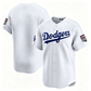Custom Los Angeles Dodgers White USA 250 Limited Baseball Stitched Jersey