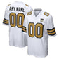 Custom NO.Saints White Puhics Alternate 60th Season Game Jersey