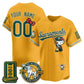 Custom Oakland Athletics Gold Puhics Meow KT 2026 Vapor Limited Stitched Jersey