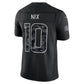 D.Broncos #10 Bo Nix Black 2026 Salute to Service Stitched Limited Football Jersey