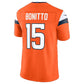 D.Broncos #15 Nik Bonitto Orange Team Vapor F.U.S.E. Stitched Limited Football Jersey