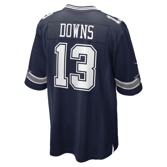 D.Cowboys #13 Caleb Downs Navy 2026 Draft First Round Pick No. 11 Team Game Stitched Football American Jersey