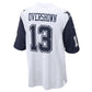 D.Cowboys #13 DeMarvion Overshown White Game American Football Jerseys