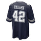 D.Cowboys #42 Deuce Vaughn Navy Game American Football Jerseys