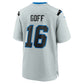 D.Lions #16 Jared Goff Silver 2026 Rivalries Collection Game Football Jersey