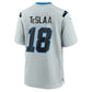 D.Lions #18 Isaac TeSlaa Silver 2026 Rivalries Collection Game Football Jersey