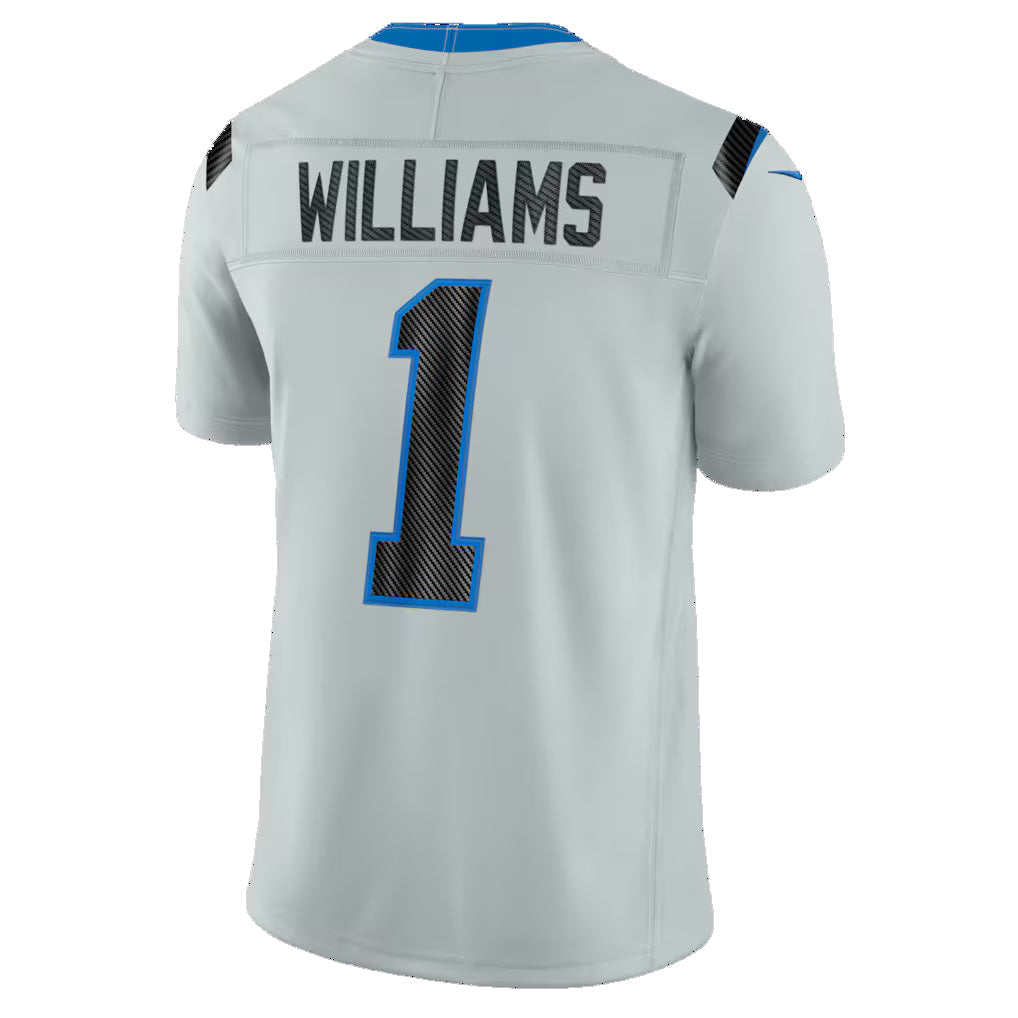 D.Lions #1 Jameson Williams Silver 2026 Rivalries Collection Stitched Limited Football Jersey