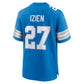 D.Lions #27 Christian Izien Blue Team Game Stitched Football American Jersey