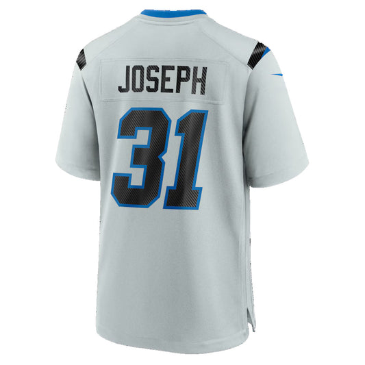 D.Lions #31 Kerby Joseph Nike Silver 2026 Rivalries Collection Game Football Jersey