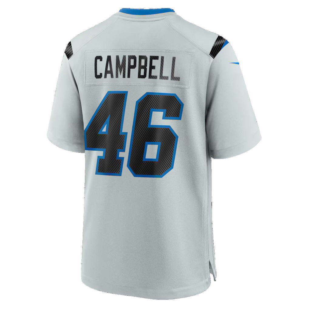 D.Lions #46 Jack Campbell Silver 2026 Rivalries Collection Game Football Jersey