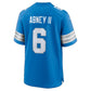 D.Lions #6 Keith Abney II Blue Team Game Football Jersey
