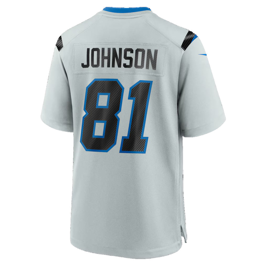 D.Lions #81 Calvin Johnson Silver 2026 Rivalries Collection Game Football Jersey
