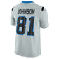 D.Lions #81 Calvin Johnson Silver 2026 Rivalries Collection Stitched Limited Football Jersey