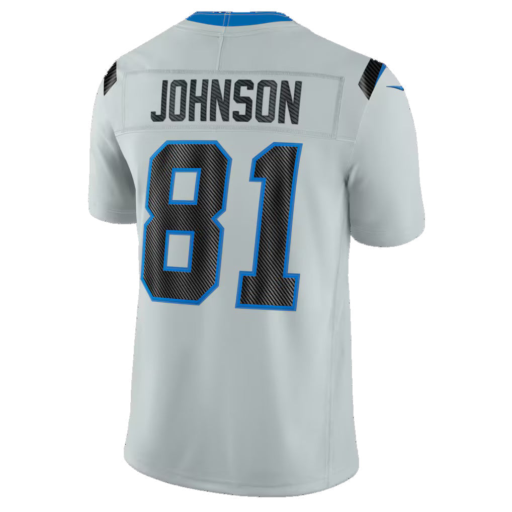 D.Lions #81 Calvin Johnson Silver 2026 Rivalries Collection Stitched Limited Football Jersey