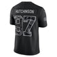 D.Lions #97 Aidan Hutchinson Black 2026 Salute to Service Stitched Limited Football Jersey