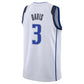 D.Mavericks #3 Anthony Davis Association Edition Swingman Jersey - White - Unisex Stitched American Basketball Jersey