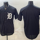 Detroit Tigers Blank Black Limited Stitched Jersey
