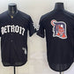 Detroit Tigers Team Big Logo 2026 Black 'Motor Gothic Edition' Vapor Premier Limited Stitched Jersey