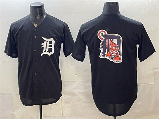 Detroit Tigers Team Big Logo Limited Stitched Jersey