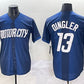 Detroit Tigers #13 Dillon Dingler 2024 Navy City Connect Cool Base Limited Stitched Baseball Jersey