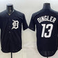 Detroit Tigers #13 Dillon Dingler Black Limited Stitched Jersey