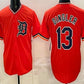 Detroit Tigers #13 Dillon Dingler Orange Limited Stitched Baseball Jersey