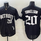 Detroit Tigers #20 Spencer Torkelson 2026 Black 'Motor Gothic Edition' Vapor Premier Limited Stitched Jersey