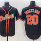 Detroit Tigers #20 Spencer Torkelson Black With Patch Cool Base Stitched Baseball Jersey