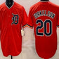 Detroit Tigers #20 Spencer Torkelson Orange Limited Stitched Baseball Jersey