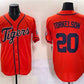 Detroit Tigers #20 Spencer Torkelson Orange With Patch Cool Base Stitched Baseball Jersey