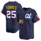 Detroit Tigers #25 Gleyber Torres American League 2025 All-Star Edition Limited Player Jersey - Navy Baseball Jersey