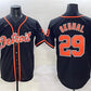Detroit Tigers #29 Tarik Skubal Black With Patch Cool Base Stitched Baseball Jersey