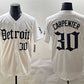 Detroit Tigers #30 Kerry Carpenter White 'Motor Gothic Edition' Vapor Premier Limited Stitched Baseball Jersey