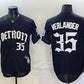 Detroit Tigers #35 Justin Verlander 2026 Black 'Motor Gothic Edition' Vapor Premier Limited Stitched Jersey