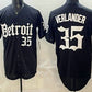 Detroit Tigers #35 Justin Verlander Black Limited Cool Base Stitched Baseball Jersey