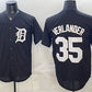 Detroit Tigers #35 Justin Verlander Black Limited Stitched Jersey