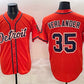 Detroit Tigers #35 Justin Verlander Orange 2026 Cool Base Stitched Baseball Jersey