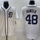 Detroit Tigers #48 Brant Hurter White Cool Base Stitched Baseball Jersey