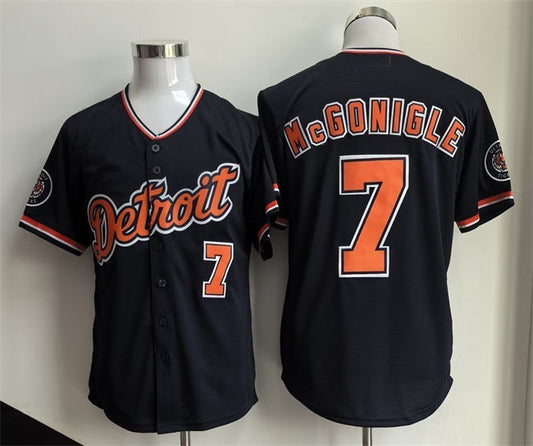 Detroit Tigers #7 Kevin McGonigle Black 2026 Alternate Vapor Premier Limited Stitched Jersey