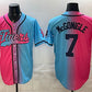 Detroit Tigers #7 Kevin McGonigle Pink Blue Limited Stitched Baseball Jersey