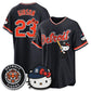Detroit Tigers #23 Kirk Gibson Black Puhics Meow KT Edition Vapor Limited Stitched Jersey