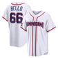 Dominican Republic Baseball #66 Brayan Bello 2026 World Baseball Classic Home Stadium Jersey - White Baseball Jersey Puhics