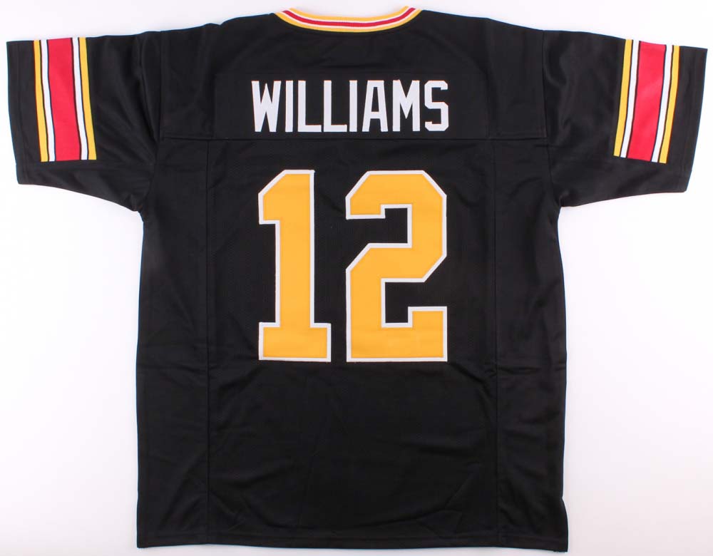 Grambling State Tigers #12 Doug Williams Black Gridiron Legends Football Jersey College Jerseys