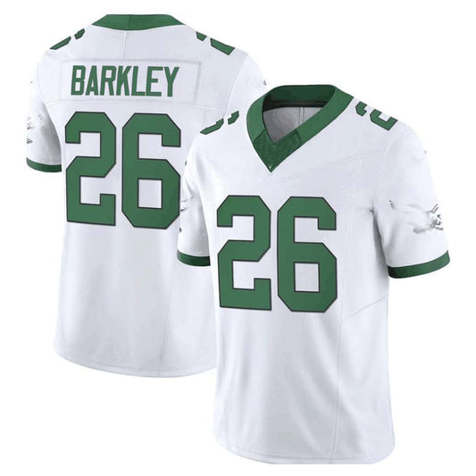 P.Eagles #26 Saquon Barkley White F.U.S.E Vapor Limited Jersey