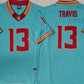 F.State Seminoles #13 Jordan Travis Teal 2023 F.U.S.E Stitched College Jerseys
